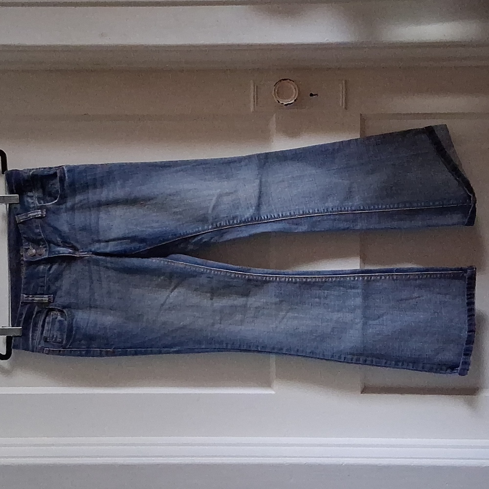 Maurices Light Blue Flare Jeans